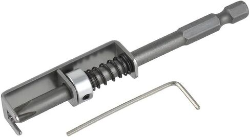 Spring-Loaded Screw Holder Bit - 1-Pack Magnetic T20/T25 & Phillips Screwdriver Bit, Anti-Drop One-Hand Design for Electricians, DIY Home Repair in Saudi Arabia