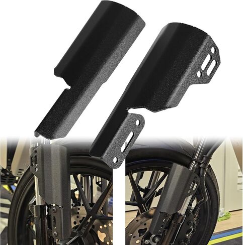 Front Fork Cover Shock Absorber Protector Guard Compatible with Monkey 125 JB02 JB03 ST 125 DAX125 2018-2024 (Black) in Kuwait