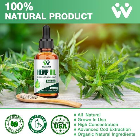 (3 عبوات) قطرات زيت القنب نباتية عالية الفعالية، وغير معدلة وراثيًا in Kuwait