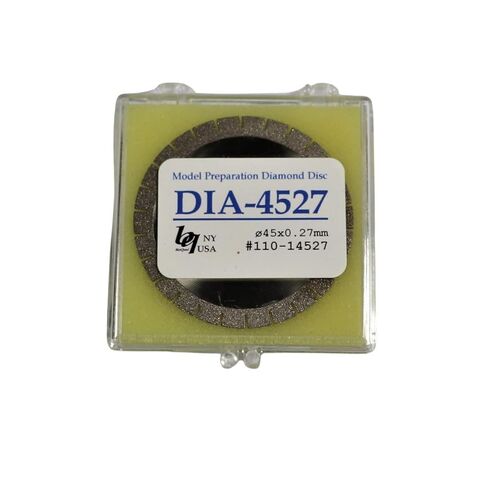 Diamond Discs 45 x 0.27mm for Model Preparation Ceramics Acrylic Plaster - Used in Dental Laboratory, Arts and Crafts in Saudi Arabia