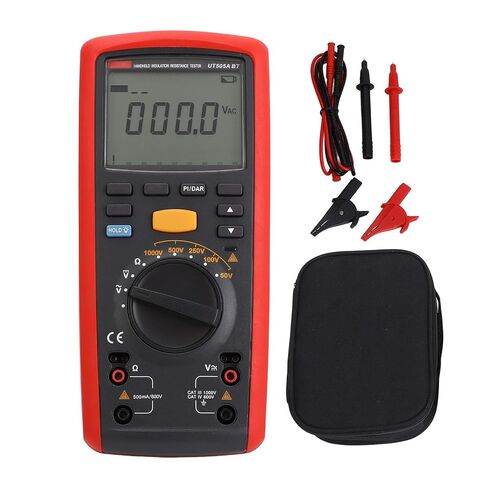 جاروسا UT505A BT جهاز اختبار العزل الرقمي Megohmmeter 1000V مع ناقل البيانات اللاسلكي وإضاءة خلفية LCD للصيانة الكهربائية واختبار الطاقة الصناعية in Saudi Arabia