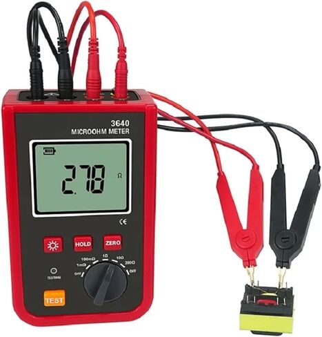 WK3640 Precise Measurements Using The Double-Arm Bridge Method Micro oh Meter in Saudi Arabia