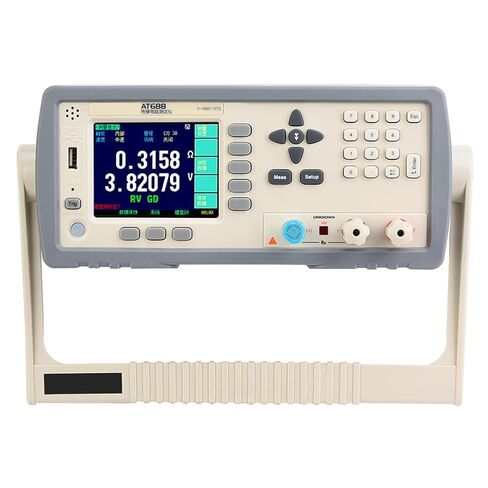 AT688 Portable LCD Digital Insulation Resistance Tester Resistance Meter Megameter Intelligent Test Equipment (110V US Plug) in Saudi Arabia
