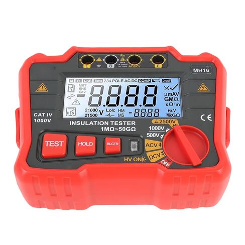 Digital Insulation Resistor Tester High Precise Megohmmeter 2500V High Voltage Resistor Tester for Transformer Motor in Saudi Arabia