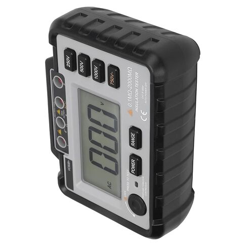 VC60B Digital Megohmmeter, Insulation Te with LCD Back, Handheld Portable Megohmmeter for Motors, Cables, Facilities, 500V Test Vol, Includes Test s and s in Saudi Arabia