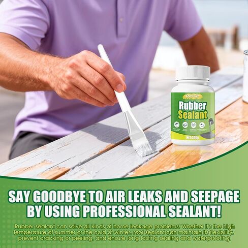 7 OZ Liquid Rubber Waterproof sealant, Rubberized Paint with High Elasticity and Ductility, it is Suitable Suitable for Roofs, Cracks, Walls, and Any Repairs, Etc, Gray in Kuwait