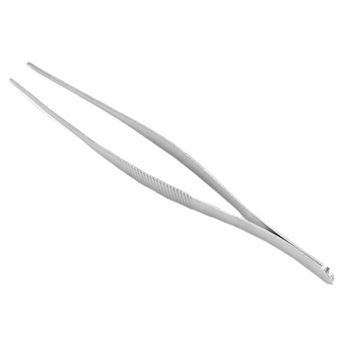 WALFRONT 24PCS Micro Spoons with Tweezers, 304 Stainless Steel Long Handle Sampling Scoop for Laboratory Work, Convenient Storage Box Included in Saudi Arabia