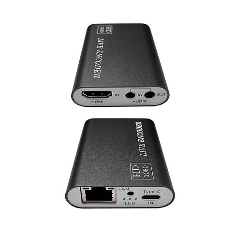 WebRTC H.265 1080P 60FPS HDMI محول HD فيديو التشفير دعم SRT RTSP HTTP UDP HLS H265 H.264 M3U8 أجهزة الإرسال المتعدد لفيسبوك يوتيوب Ustream Twitch RTMP RTMPS Live in Kuwait