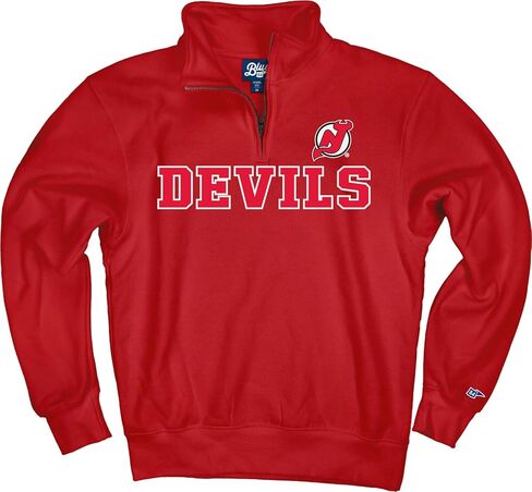 Blue 84 NHL unisex-adult Nhl Officially Licensed Quarter Zip Sweatshirt Power Play in Saudi Arabia