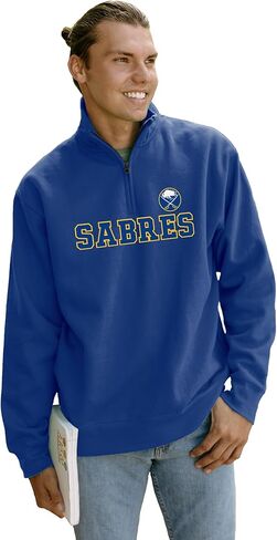 Blue 84 NHL unisex-adult Nhl Officially Licensed Quarter Zip Sweatshirt Power Play in Saudi Arabia