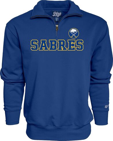 Blue 84 NHL unisex-adult Nhl Officially Licensed Quarter Zip Sweatshirt Power Play in Saudi Arabia