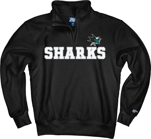 Blue 84 NHL unisex-adult Nhl Officially Licensed Quarter Zip Sweatshirt Power Play in Saudi Arabia