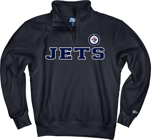 Blue 84 NHL unisex-adult Nhl Officially Licensed Quarter Zip Sweatshirt Power Play in Saudi Arabia