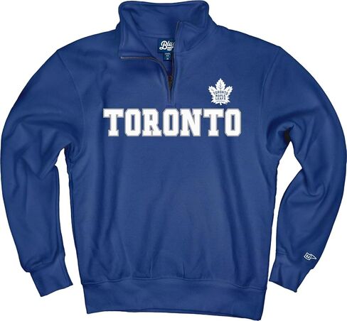 Blue 84 NHL unisex-adult Nhl Officially Licensed Quarter Zip Sweatshirt Power Play in Saudi Arabia