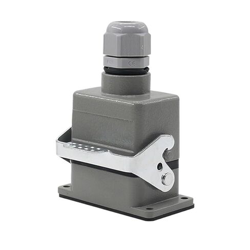 HDC-HE-06 Rectangular Heavy Duty Connector 6pins Socket Industrial Waterproof Wire Connector 16A 500V(Top line) in Saudi Arabia