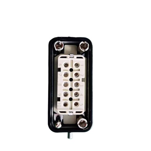 Small 10-pin Heavy Duty Connector (housing +10 Male)(10 pins Plug) in Saudi Arabia