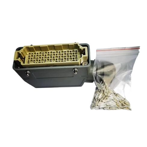 HDC-HDD-108 Heavy-Duty Connector Waterproof Socket 250V 10A (Including Matching Male and Female pins)(108 core Side line) in Saudi Arabia