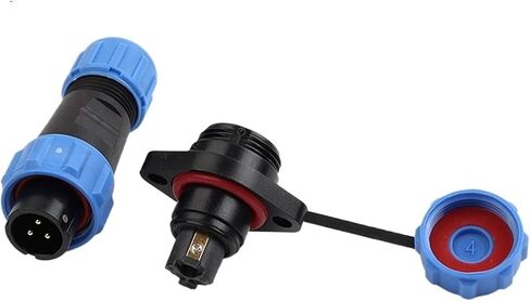LP/SP13 Connector Flange Solderless Socket 4-6.5mm Cable 2/3 Pin(LP13-2F) in Saudi Arabia