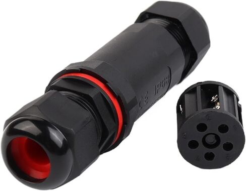 موصل كابل M25 5-pin 6-16mm محول طرفي لإضاءة LED in Kuwait