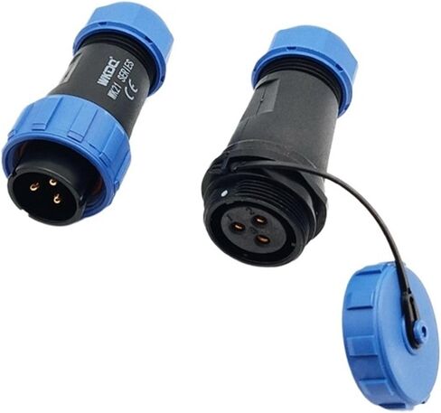 موصل SP21 اقتران ملولب بعقب لوحة المقبس الذكور والإناث WK21 (WK21CP12X-WK21RS12X) in Kuwait