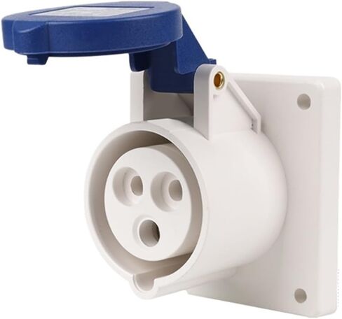 Industrial connector 3 pole 32A coupler SFN-023/313(Panel counted socket) in Saudi Arabia