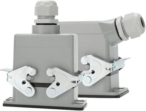 موصل مستطيل HDC HE مقبس توصيل لأداة الآلة 16A (32 كور مشبك مزدوج) in Kuwait