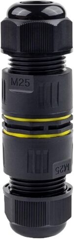M25 Quick Lever Terminal LED Lighting Wire Connector 2/3/4/5 Pin Rainproof Junction Box(IP68 M25 4P 5-8mm) in Saudi Arabia