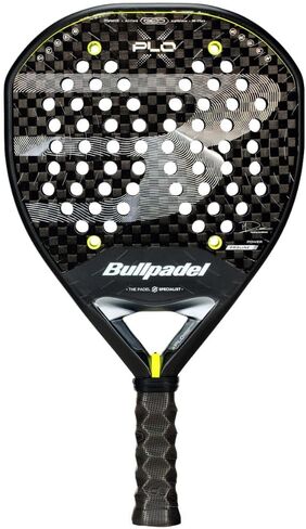 BULLPADEL Padel Racket XPLO 2026 | Martin Di Nenno Pala de Padel for Explosive Aerial Dominance | Geometric Shape, X-Tend Carbon 12K and Wave System | Hexature Rigidity, Multieva Core, Custom Weight in Kuwait