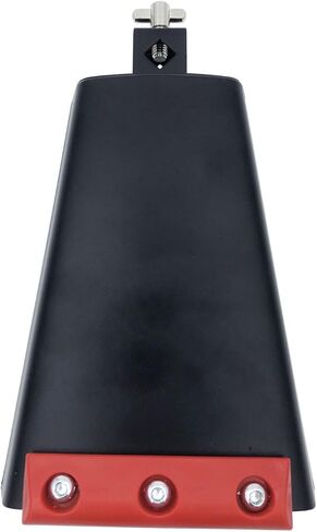 Percussion Cowbell Instrument, Metal 8.8inch Cow Bell with Plastic Reduce Sound Bar for 3/8'' to 1/2'' Diameter Mounting Rod in Saudi Arabia
