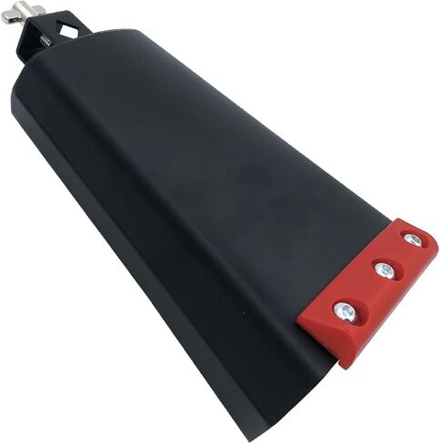 Percussion Cowbell Instrument, Metal 8.8inch Cow Bell with Plastic Reduce Sound Bar for 3/8'' to 1/2'' Diameter Mounting Rod in Saudi Arabia
