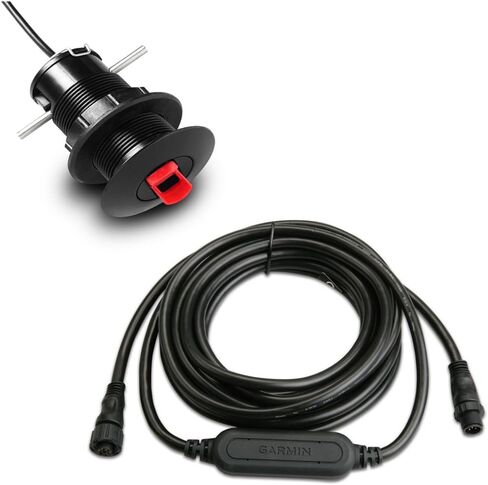010-04284-00 - Aftermarket Replacement GST 43 Thru-Hull Speed Temperature Transducer with GST 10 Bundle Compatible with Garmin in Kuwait