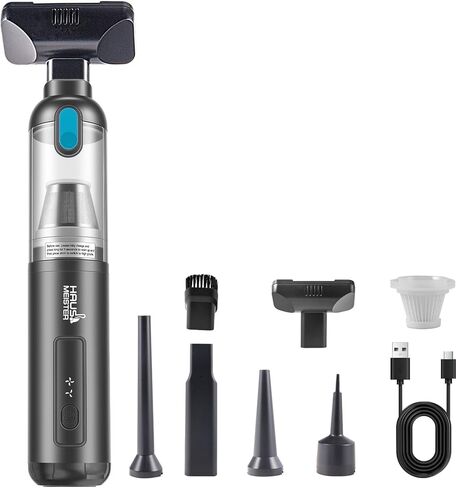 HAUSMEISTER Airflex Pro Car Vacuum Portable Cordless, 20000PA Handheld Vacuum Cleaner,Mini Vacuum Cleaner w/Type-C Fast Charge for Car, Home & Outdoor in Saudi Arabia