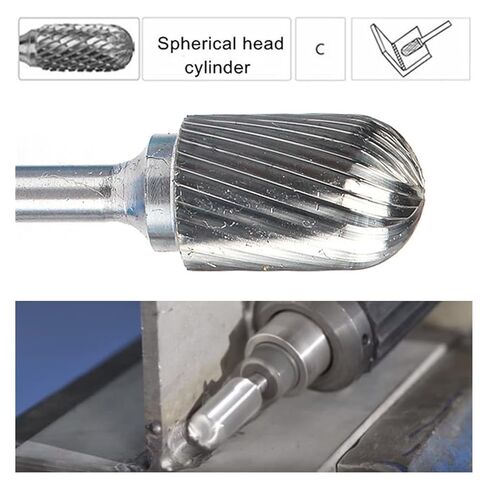 التنغستن كربيد الروتاري ملف لدغ نمط C الكرة الأنف اسطوانة قالب نحت أدوات in Kuwait