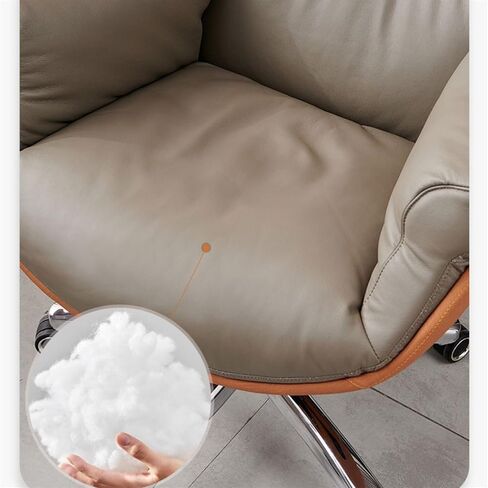 Classic Office Luxury Comfortable Seat Home Computer Chair Executive Chair Business Office Chair Reclining Nap Chair Desk Task Chair(Gris) in Saudi Arabia