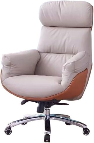 Classic Office Luxury Comfortable Seat Home Computer Chair Executive Chair Business Office Chair Reclining Nap Chair Desk Task Chair(Gris) in Saudi Arabia