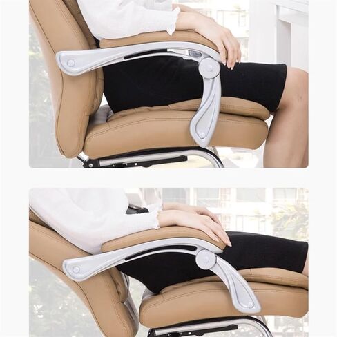Classic Office Chair Bow-Shaped Computer Chair Conference Staff Office Chair Backrest Reclining Home Desk Chair Desk Task Chair in Saudi Arabia