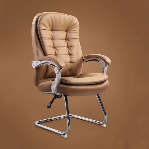 Classic Office Chair Bow-Shaped Computer Chair Conference Staff Office Chair Backrest Reclining Home Desk Chair Desk Task Chair in Saudi Arabia