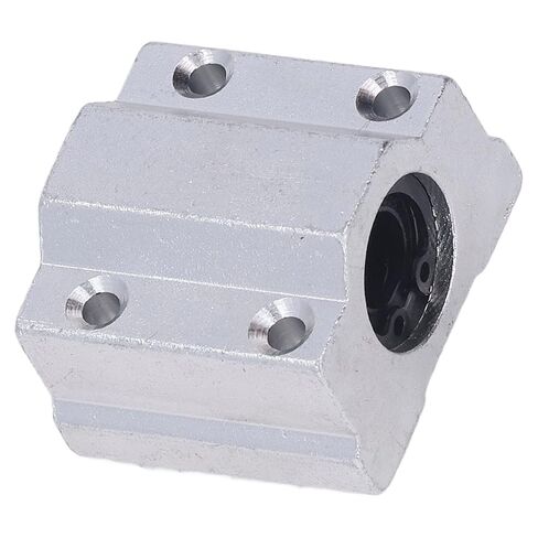 Linear Ball Bearing Slide Block 8PCS Aluminum Alloy Low Friction CNC Slide Block Smooth Motion Stable Bearing for 3D Printer Electronic Equipment Packaging Machinery in Saudi Arabia