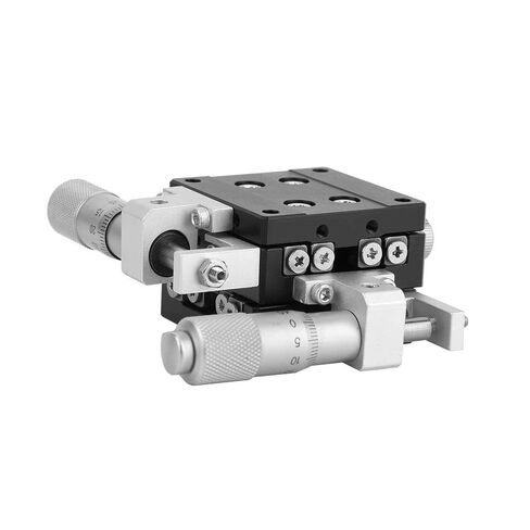 XY Axes 40x40mm LY40-CM Stage Linear Ball Bars Precision Manual Displacement Platform Applicable for Optical Measuring Equipment Aluminum in Saudi Arabia