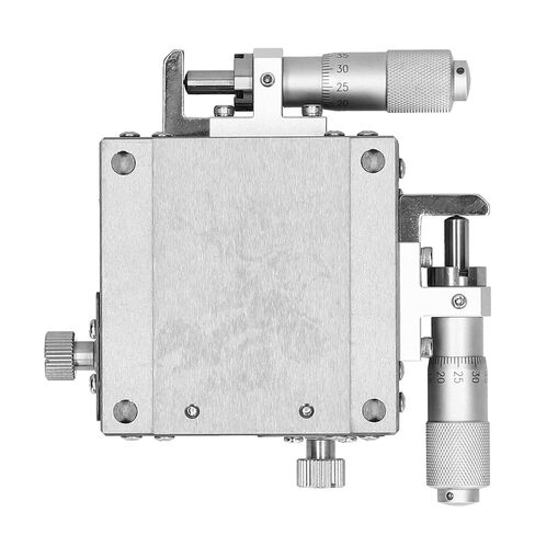 Ball Guide Linear Stage Manual Twist Fine Tune Platform Sliding Table Moving Parts XYSG60 Aluminum Alloy Precision Control for Optical Equipment and Measuring Devices in Saudi Arabia