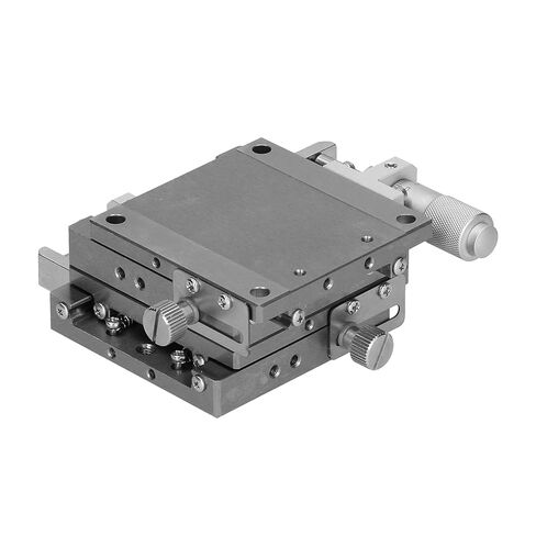 Ball Guide Linear Stage Manual Twist Fine Tune Platform Sliding Table Moving Parts XYSG60 Aluminum Alloy Precision Control for Optical Equipment and Measuring Devices in Saudi Arabia