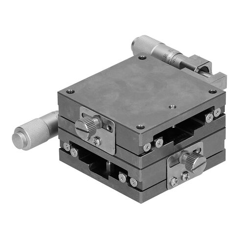 Sliding Stage Manual Fine Tune Ball Guide Linear Displacement Platform XYLBS60 60x60mm Aluminum Alloy Lightweight Durable for Optical Experiment Measurement in Saudi Arabia