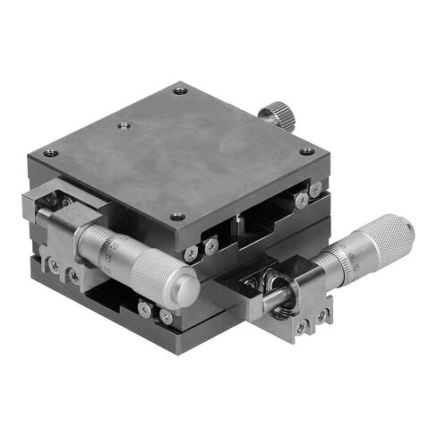 Sliding Stage Manual Fine Tune Ball Guide Linear Displacement Platform XYLBS60 60x60mm Aluminum Alloy Lightweight Durable for Optical Experiment Measurement in Saudi Arabia