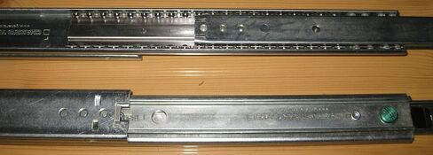 #US Devices CLB-307-18 Telescoping Ball Bearing Steel 19" Slides - 1 Pair in Saudi Arabia