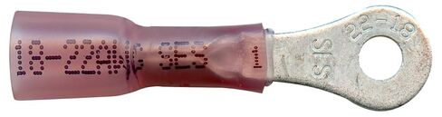 MonsterBolts - NSPA - Krimpa-Seal, Long Ring, 22-18 AWG, #8 Stud, 50 Pack in Saudi Arabia