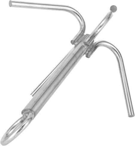 4 Claw Anchor 316 Stainless Steel Grappling Hook, Marine Boat Anchor with Anti - Rust Design, Compact Outdoor Tool for Yacht Fishing Climbing and Salvage in Kuwait