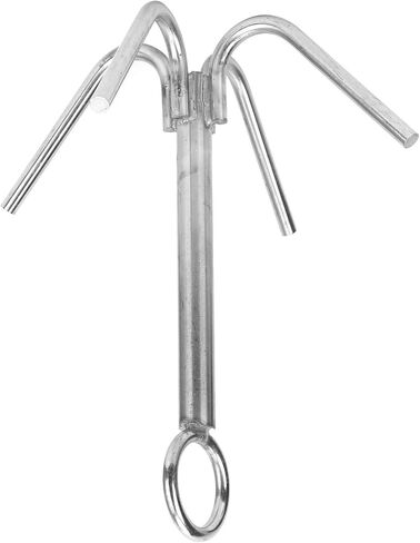 4 Claw Anchor 316 Stainless Steel Grappling Hook, Marine Boat Anchor with Anti - Rust Design, Compact Outdoor Tool for Yacht Fishing Climbing and Salvage in Kuwait