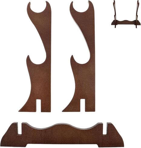 BESTYASH Multi-tier Wooden Flute Stand Table Display Rack for Piccolo and Flute Household Woodwind Instrument Organizer and Wooden Display Rack in Saudi Arabia