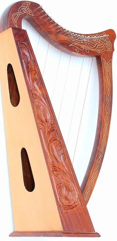 35 "تشخيص 22 سلاسل غير رافعة من خشب الورد + حقيبة + مفتاح ضبط أيرلندي سلتيك لاب فولك DH-800 in Kuwait