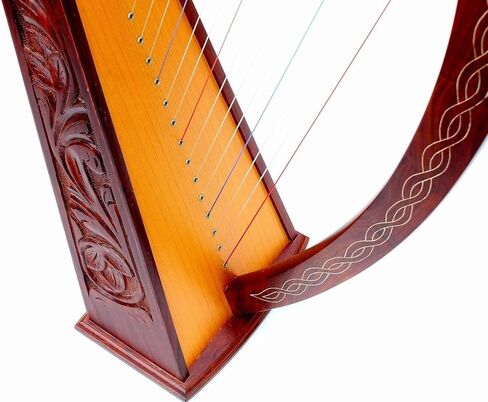 35 "تشخيص 22 سلاسل غير رافعة من خشب الورد + حقيبة + مفتاح ضبط أيرلندي سلتيك لاب فولك DH-800 in Kuwait